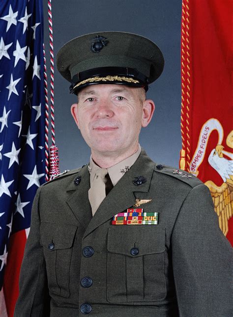 Portrait Us Marine Corps Usmc Major General Mgen Clayton L