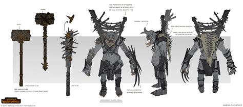 Total War Warhammer Armoured Chaos Troll By Telthona On Deviantart