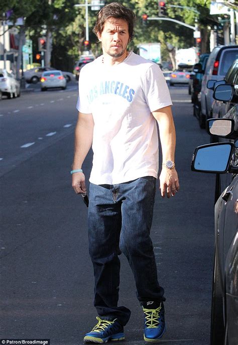 Scruffy Mark Wahlberg Steps Out Solo In Beverly Hills To Run Errands