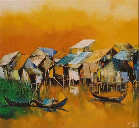 Vietnamese Artist Dao Hai Phong Vietnam Painting Vietnam Art Art