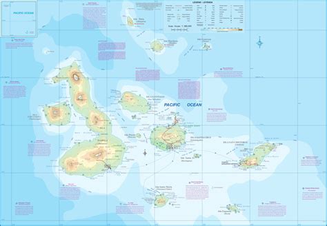 Galapagos Islands Location World Map
