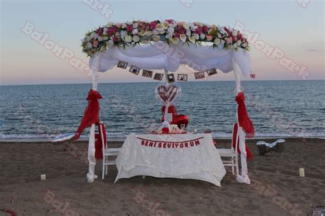 Antalya Evlilik / Evlenme Teklifi Organizasyon - Balon Park Antalya