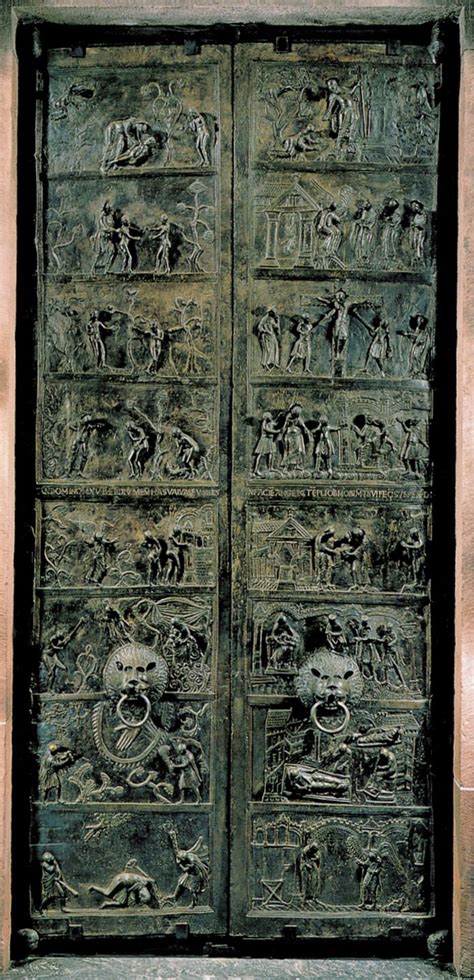 422b Doors Depicting Scenes From Genesis And The Life Of Christ