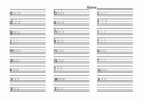 Free Printable Handwriting Worksheets For 1st Graders 3 Letter Worksheets