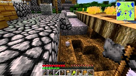 Minecraft N00b Adventures Ep 4 Starting The Village Mine Youtube