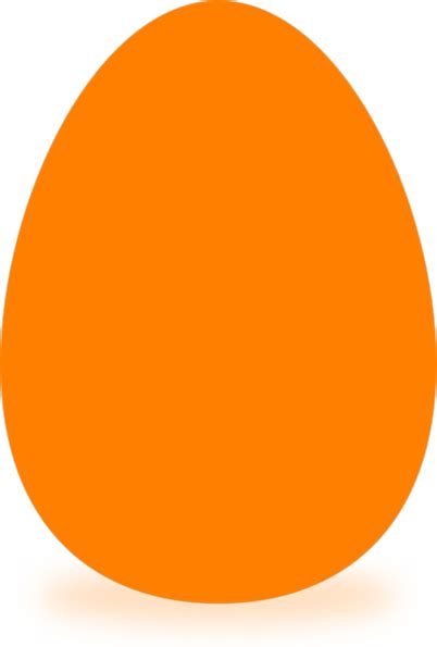 Orange Egg Clip Art At Vector Clip Art Online Royalty Free