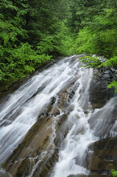 Waterfall North Cascades Alan Majchrowicz Photography
