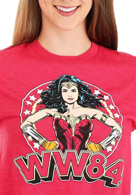 Red Wonder Woman Ww Adult T Shirt