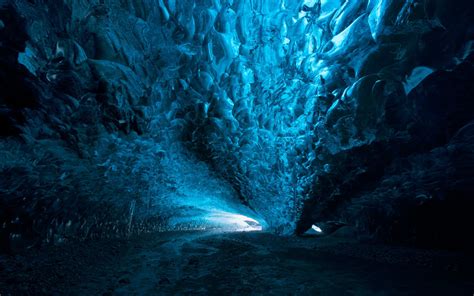 Glaciers Blue Dark 1080p Ice Cave Nature Windows 10 Icicle Hd