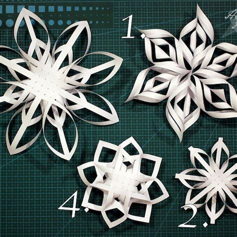 Wonderful Diy Woven Paper Star Snowflake Ornaments Artofit