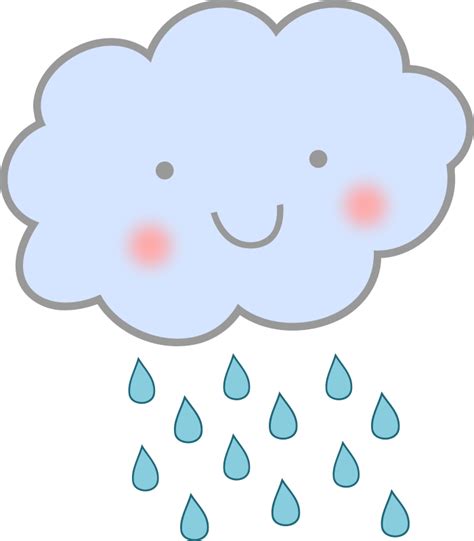 Cute Cartoon Rain Cloud Clipart Panda Free Clipart Images