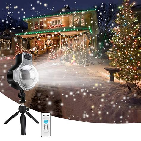 Ledshope Snowfall Projector Led Lights Wireless Remote