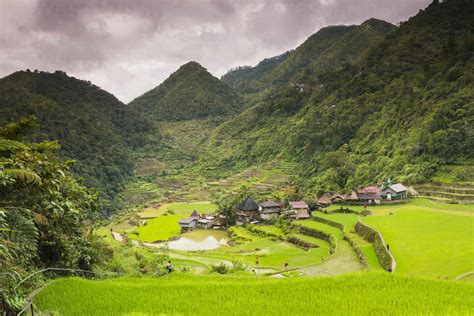 Rice Terraces Bangaan Unesco World Heritage Site Luzon Philippines Southeast Asia Asia
