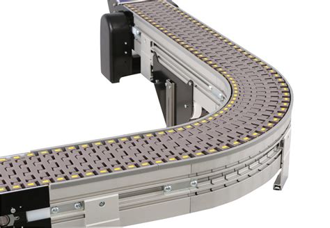 3200 Series Curved Modular Flat Belt Conveyors Dorner Conveyors