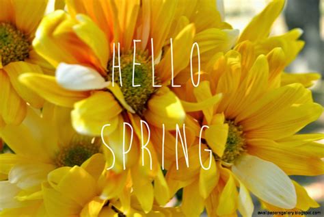 Hello Spring Tumblr Wallpapers Gallery