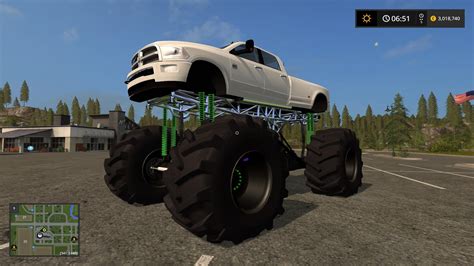 Dodge Mud Lifted V10 Truck Farming Simulator 2017 Mod Ls 2017 Mod