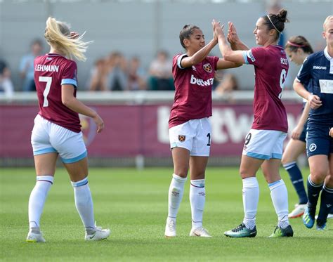What A Great Sunday West Ham Ladies Thrash Millwall To Cap Perfect