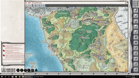 Sword Coast Map 5e