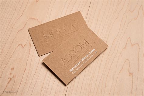 Buy Kraft Paper Business Cards Now