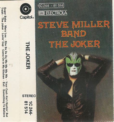 Steve Miller Band The Joker 1973 Cassette Discogs