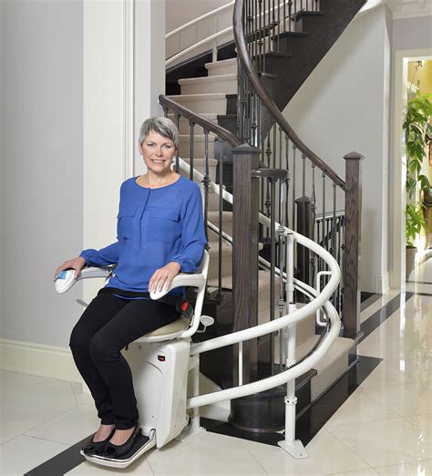 Curved Stair Lifts In Springfield Mo Lifemark Mobility