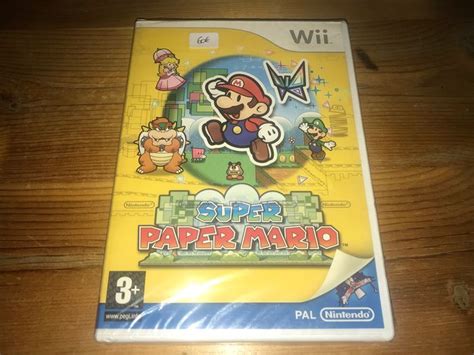 Nintendo Wii Super Paper Mario Video Games Catawiki