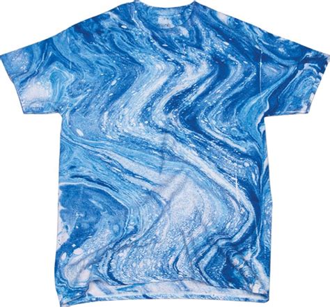 E122558 Dyenomite Marble Tie Dye T Shirts