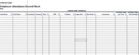 Attendance Format In Excel Sheet Download Excel Templates