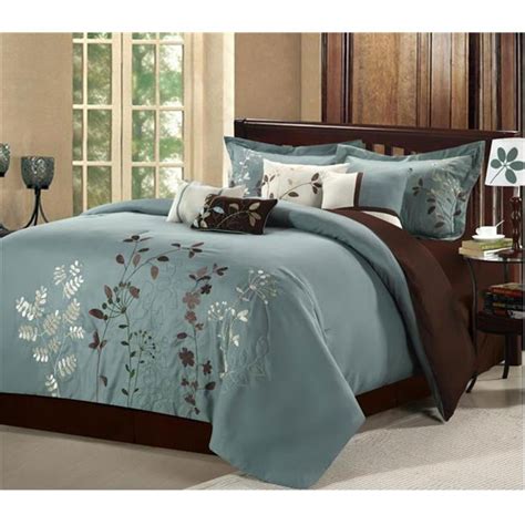 Chic Home 21 82 Q 03 Us Bliss Garden 12 Piece Bed In A Bag Embroidered