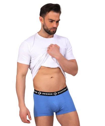 Plain Mens Micro Modal Underwear Length Mid Way Type Trunks At Rs 110piece In Surat
