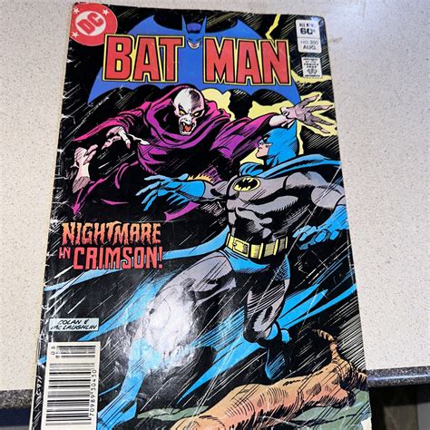 Batman 350 Dc Comics 1982 Low Grader Reader Newsstand For Sale