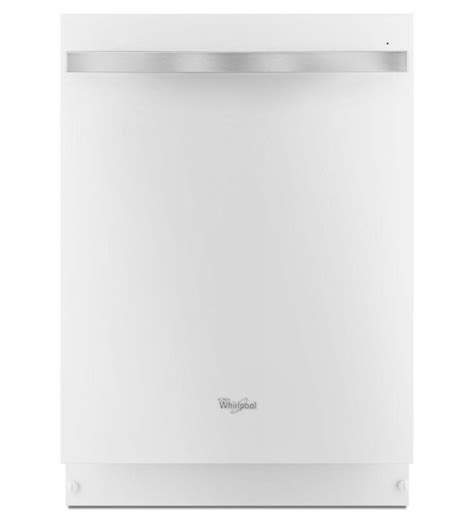 Whirlpool Gold 24 Inch Dishwasher With Silverware Spray In White