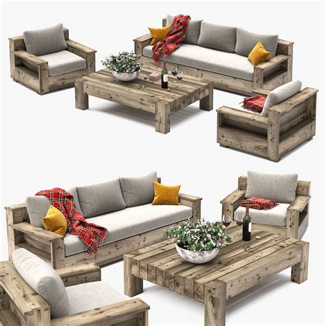 Sofas, chair, beds, giường, tables, bàn, chairs, ghế, arm chair, wardrobe, cabinets, dressers, tủ quần áo, tủ, tủ đựng quần áo, 3dsky, 3d66. glass Outdoor Furniture Set 3D model | CGTrader