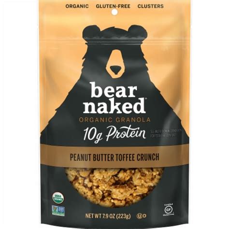 Bear Naked Peanut Butter Toffee Crunch Granola Cereal 7 9 Oz Smiths