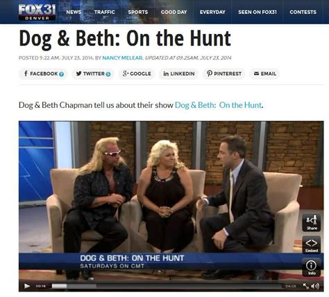 Dogbountyhunter And Beth Chapman Talk To Gooddayco About Their New Show
