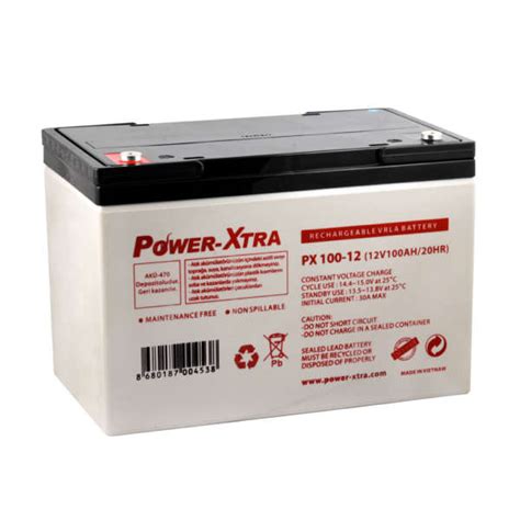 Power Xtra 12V 100 Ah Niet Onderhouden Droge Batterij PttTRade