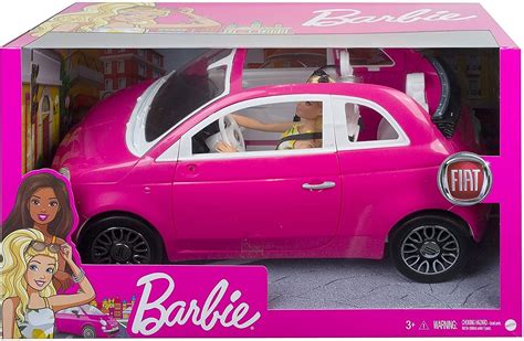 Barbie Fiat 500 Doll And Vehicle