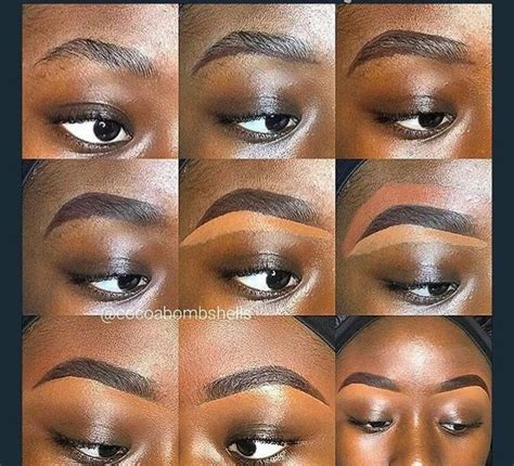 Pin By Abiiie On Makeup Skin African Makeup Eyebrow Makeup Tips