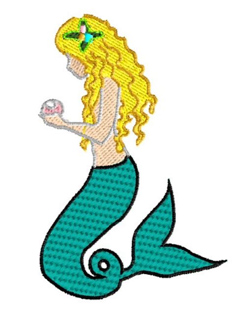 Mermaid Embroidery Designs Machine Embroidery Designs At