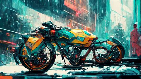 Motorcycle fantasy art