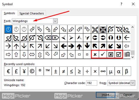 Tick symbol may get rendered as an emoji icon , or a simple ascii character. How to Insert Tick or Cross Symbol in Word / Excel 5 Ways