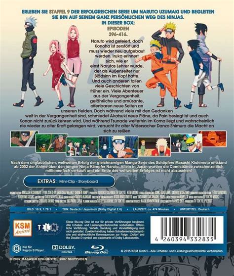 Naruto Shippuden Staffel 9 Blu Ray Jpc