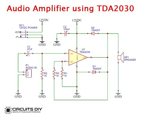 Simple Audio Amplifier Circuit Using Tda My XXX Hot Girl