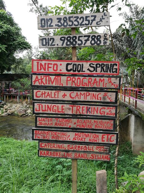 Private compartments for 2 or 4; Air Terjun Sungai Bill @ Cool Spring, Tanjung Malim, Perak