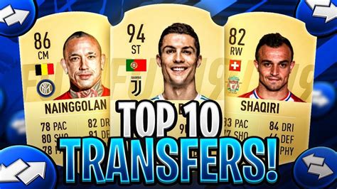 Top 10 Transfers Youtube