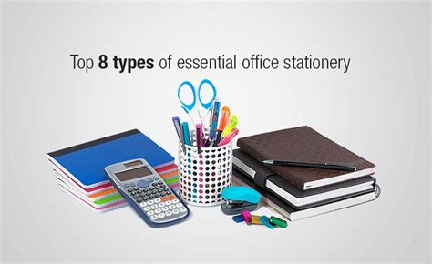 Top 8 Types Of Essential Office Stationery With Images Office