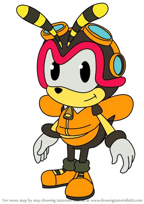 ️charmy Bee Coloring Pages Free Download