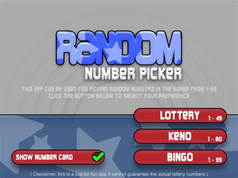 Rng Random Number Picker For Android Apk Download