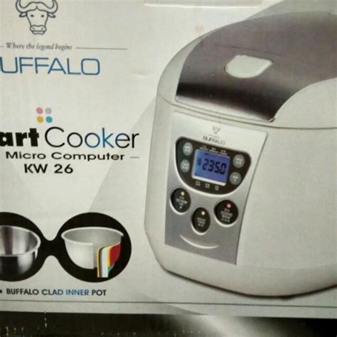 Buffalo cookware specialises in stainless steel rice cookers, air fryers, pressure cookers and woks. Buffalo Smart cooker KW26, Home Appliances on Carousell