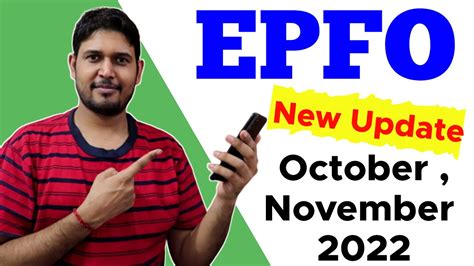 Today Epfo New Latest Update For All Pf Epf And Eps95 Members Epfo